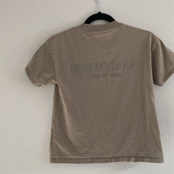 Essentials Fear Of God Short Logo Short Sleeve Top - Picture 6 of 9